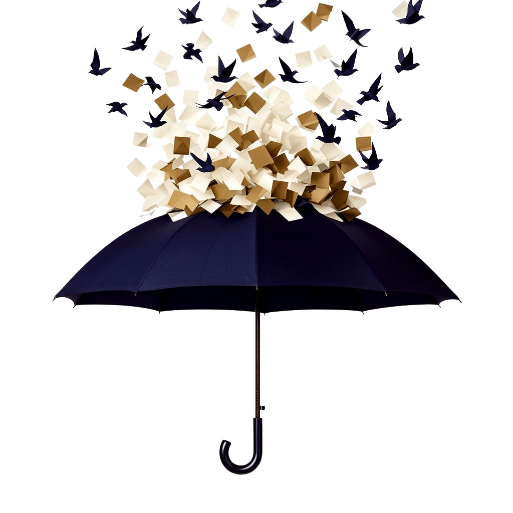 Abstract composition representing business and law